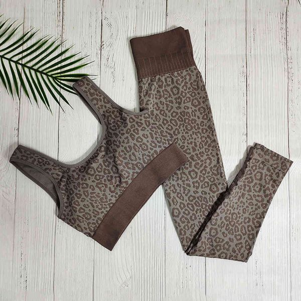 tracksuits leopard print yoga sets fitness clothing seamless sports outfit for women high waist legging set gym suit workout clothes 3u4n, Gray
tracksuits leopard print yoga sets fitness clothing seamless sports outfit for women high waist legging set gym suit workout clothes 3u4n, Gray