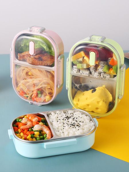 dinnerware sets japanese lunch box with compartment 304 stainless steel bento for kids school container leak-proof
dinnerware sets japanese lunch box with compartment 304 stainless steel bento for kids school container leak-proof