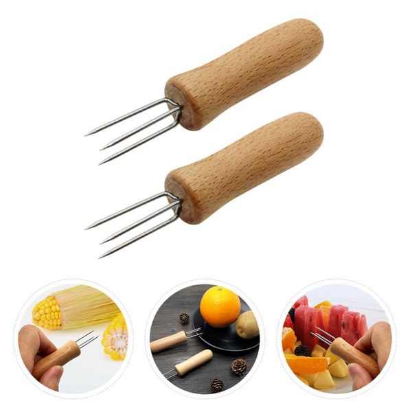 forks 2pcs stainless steel fruit bbq corn sausage
forks 2pcs stainless steel fruit bbq corn sausage