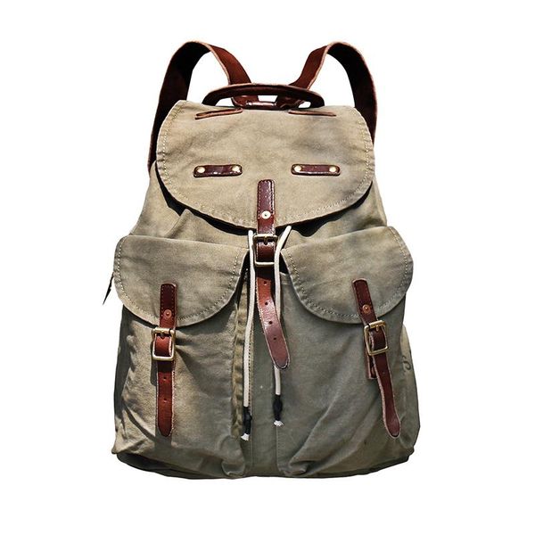 backpack cdwx1 super quality 45cm*35cm*15cm american vintage waterproof heavy wax canvas computer travel bag 
backpack cdwx1 super quality 45cm*35cm*15cm american vintage waterproof heavy wax canvas computer travel bag