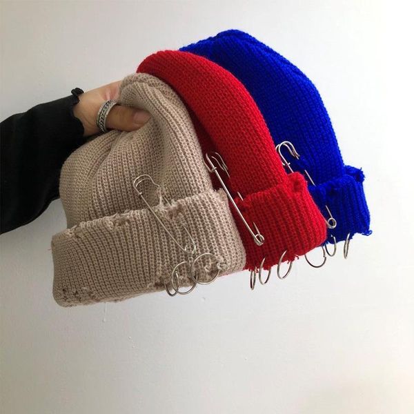 beanie/skull caps fashion autumn ring pin street knitting beanie hat beggar hole beanies hats hip hop elastic warm skullies cap, Blue;gray
beanie/skull caps fashion autumn ring pin street knitting beanie hat beggar hole beanies hats hip hop elastic warm skullies cap, Blue;gray