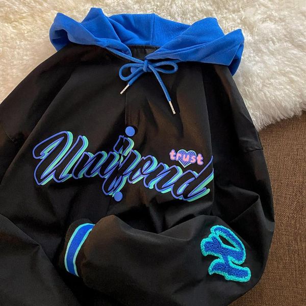 women's jackets 2021 womens bomber autumn winter fashion women anorak hip hop streetwear female casual baseball uniform coats clothing, Black;brown
women's jackets 2021 womens bomber autumn winter fashion women anorak hip hop streetwear female casual baseball uniform coats clothing, Black;brown