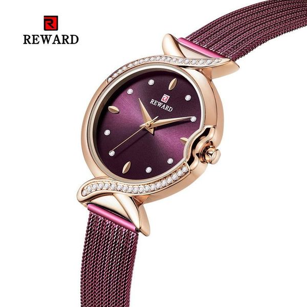 wristwatches reward 2021 waterproof mesh steel strap diamonds small dial ladies watch quartz women watches montre femme, Slivery;brown
wristwatches reward 2021 waterproof mesh steel strap diamonds small dial ladies watch quartz women watches montre femme, Slivery;brown