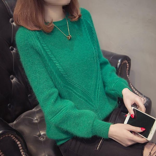 women's sweaters sweater casual round neck solid color 2021 fashion style loose female spring and autumn thick women vestidos lxj826, White;black
women's sweaters sweater casual round neck solid color 2021 fashion style loose female spring and autumn thick women vestidos lxj826, White;black