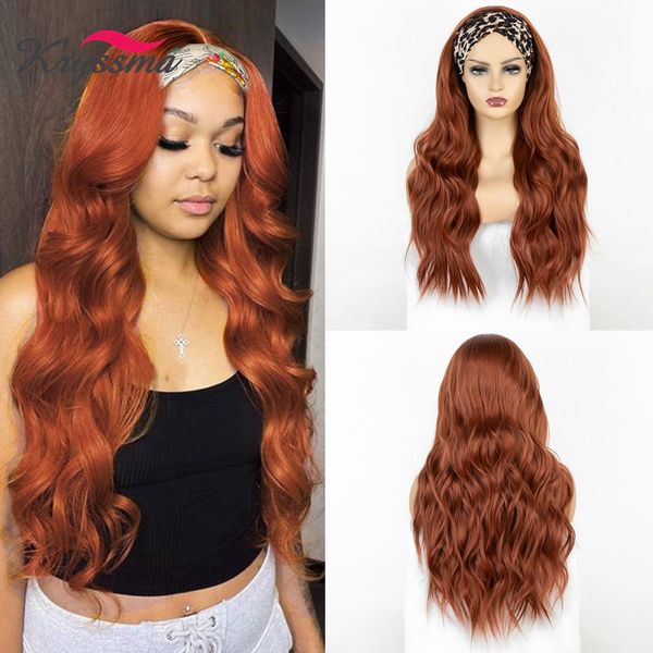 lx brand long wavy headband wig body wave ginger synthetic wigs for black women heat resistant fiber hair cosplay wig for partyfactory direc
lx brand long wavy headband wig body wave ginger synthetic wigs for black women heat resistant fiber hair cosplay wig for partyfactory direc