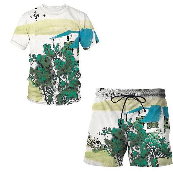 jogging clothing chinese brush painting sets men's short sleeve t shirt and beach shorts 3d summer fashion fans cool clothes men outfit, Black;red
jogging clothing chinese brush painting sets men's short sleeve t shirt and beach shorts 3d summer fashion fans cool clothes men outfit, Black;red