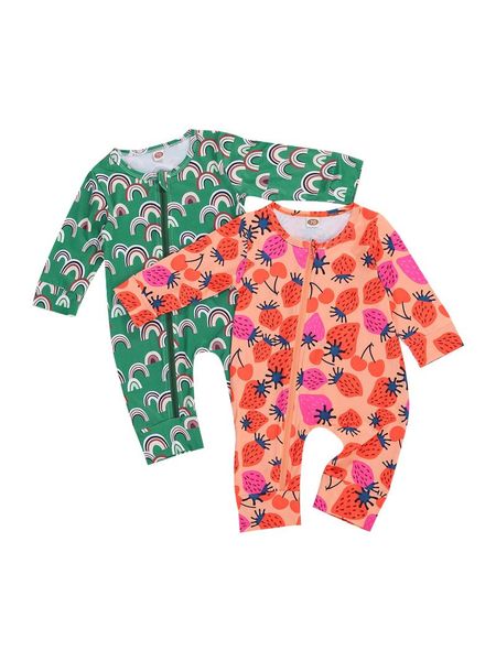 rainbow/strawberry printed baby autumn printed romper casual toddler kids baby girl boy cotton clothes jumpsuit playsuit 0-24m, Blue
rainbow/strawberry printed baby autumn printed romper casual toddler kids baby girl boy cotton clothes jumpsuit playsuit 0-24m, Blue