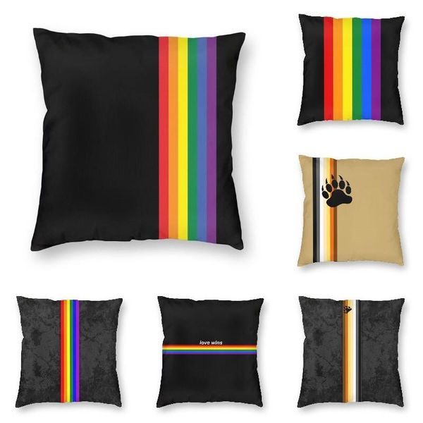 cushion/decorative pillow modern rainbow pride lgbt strip cushion cover velvet glbt gay lesbian throw case home decoration fabric pillowcase
cushion/decorative pillow modern rainbow pride lgbt strip cushion cover velvet glbt gay lesbian throw case home decoration fabric pillowcase