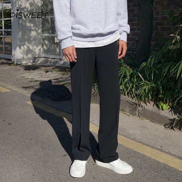 pant straight korean all-match spring suit loose cropped slim-fit men's trousers wide leg pants, Black
pant straight korean all-match spring suit loose cropped slim-fit men's trousers wide leg pants, Black