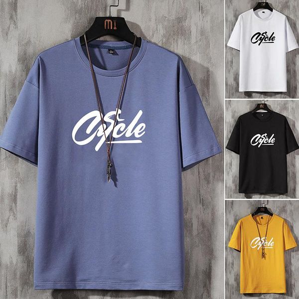 men's t-shirts short-sleeved t-shirt cotton half-sleeved shirt summer 2021 trend solid color letter printing bottoming, White;black
men's t-shirts short-sleeved t-shirt cotton half-sleeved shirt summer 2021 trend solid color letter printing bottoming, White;black