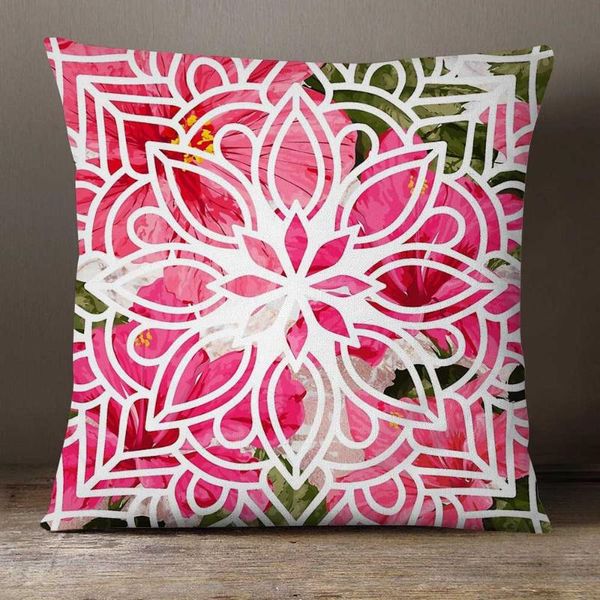 cushion/decorative pillow vibrant pink tropic flowers cushion cover geometric throw case 45x45cm beige linen sofa decoration
cushion/decorative pillow vibrant pink tropic flowers cushion cover geometric throw case 45x45cm beige linen sofa decoration
