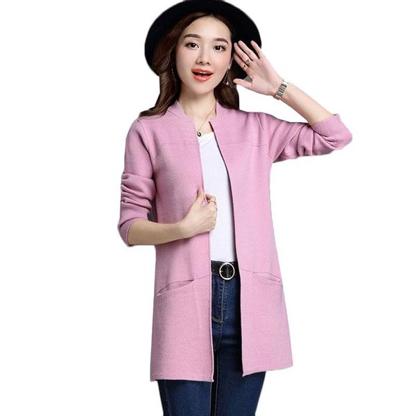 women's knits & tees spring autumn loose large size long sweater cardigan female shawl outerwear women knit jacket coat, White
women's knits & tees spring autumn loose large size long sweater cardigan female shawl outerwear women knit jacket coat, White