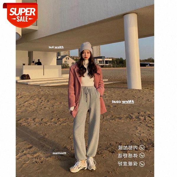gray plus velvet trousers women's thickened loose casual sports trousers, wide leg pants #ws1s, Black;white
gray plus velvet trousers women's thickened loose casual sports trousers, wide leg pants #ws1s, Black;white