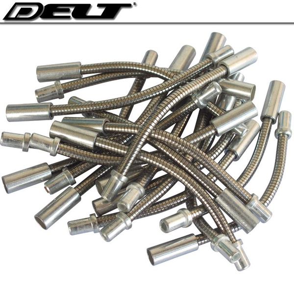 bike brakes mountain mtb bicycle flexible v brake tubes cycling cable noodle guide hose 90mm stainless steel silver
bike brakes mountain mtb bicycle flexible v brake tubes cycling cable noodle guide hose 90mm stainless steel silver