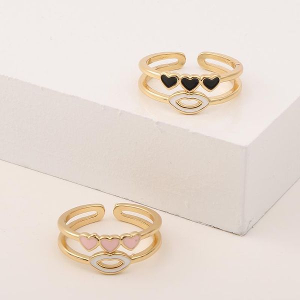 wedding rings creative retro heart-shaped lips opening couple fing for women men fashion decoration 2021 trend holiday gift jewelry, Slivery;golden
wedding rings creative retro heart-shaped lips opening couple fing for women men fashion decoration 2021 trend holiday gift jewelry, Slivery;golden