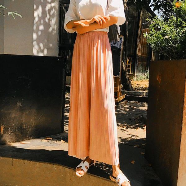 ly ladies wide leg trousers solid color thin loose casual pants for summer cla88 women's & capris, Black;white
ly ladies wide leg trousers solid color thin loose casual pants for summer cla88 women's & capris, Black;white