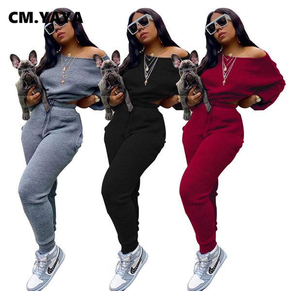 streetwear knitted sweatsuit womens set off shoulder sweater pants set active ribbed trasuit two piece outfit setby air, White
streetwear knitted sweatsuit womens set off shoulder sweater pants set active ribbed trasuit two piece outfit setby air, White