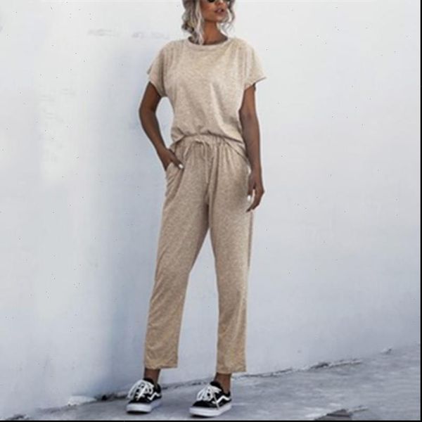 summer suits fashion solid casual womens tracksuits pullover o neck short sleeve full length pants ladies loose plus size, Gray
summer suits fashion solid casual womens tracksuits pullover o neck short sleeve full length pants ladies loose plus size, Gray