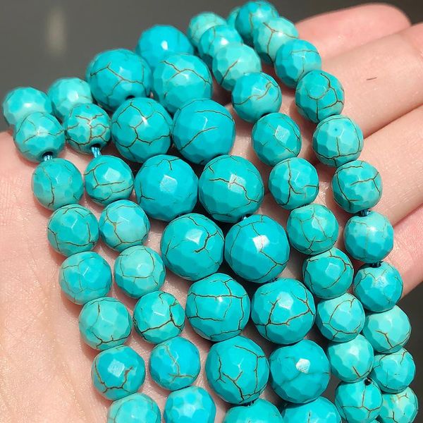 other natural stone beads blue turquoises faceted crafts round loose spacer for jewelry making diy bracelet 4/6/8/10mm
other natural stone beads blue turquoises faceted crafts round loose spacer for jewelry making diy bracelet 4/6/8/10mm