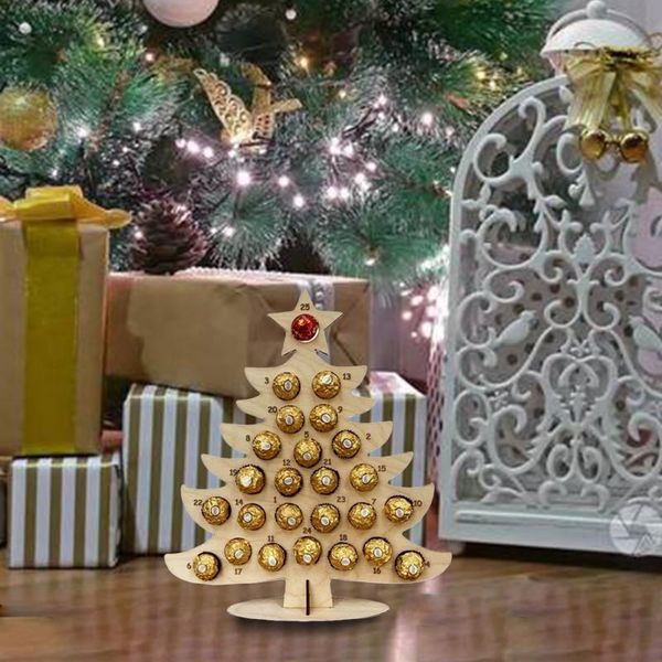 christmas decorations wooden chocolate candy stand advent calendar xmas tree elk shaped display rack home party year
christmas decorations wooden chocolate candy stand advent calendar xmas tree elk shaped display rack home party year