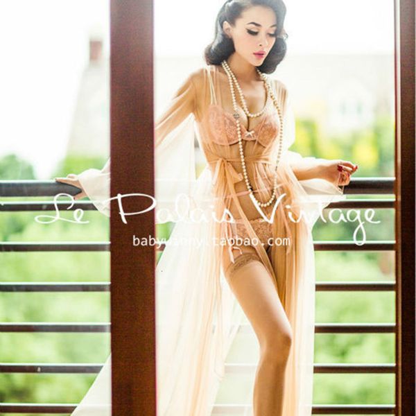 women's sleepwear 2015 summer style le vintage stylish retro pink palais perspective gauze elongated pajamas female sleepcoat robes, Black;red
women's sleepwear 2015 summer style le vintage stylish retro pink palais perspective gauze elongated pajamas female sleepcoat robes, Black;red