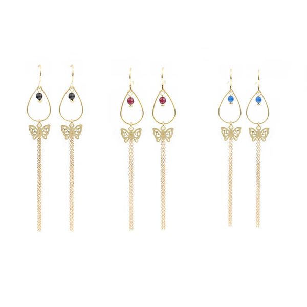 women's butterfly tassel dangle chandelier earrings gsfe013 fashion gift national style women diy jewelry earring, Silver
women's butterfly tassel dangle chandelier earrings gsfe013 fashion gift national style women diy jewelry earring, Silver