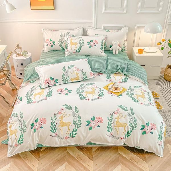 bedding sets little refreshing duvet cover cartoon lovely bedclothes cute animal printing bed sheet single double king 200x230 set
bedding sets little refreshing duvet cover cartoon lovely bedclothes cute animal printing bed sheet single double king 200x230 set