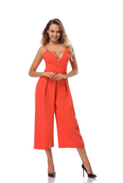 women's jumpsuits & rompers 2021 summer bowknot casual wide leg long jumpsuit v neck hollow out woman strap playsuit party club pants, Black;white 
women's jumpsuits & rompers 2021 summer bowknot casual wide leg long jumpsuit v neck hollow out woman strap playsuit party club pants, Black;white