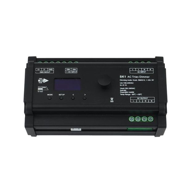 dimmers sk1 100-240vdc oled ac triac dimmer controller knob dimming / dmx rdm decoder 1-10v rf 2.4g control display
dimmers sk1 100-240vdc oled ac triac dimmer controller knob dimming / dmx rdm decoder 1-10v rf 2.4g control display
