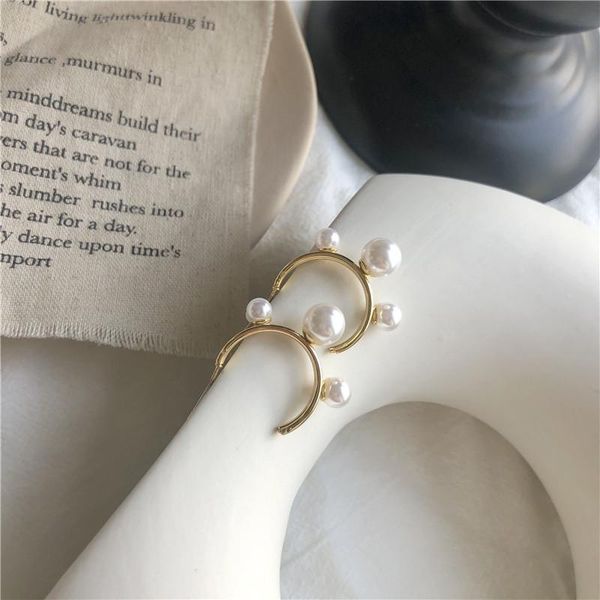 stud fashion openings geometric restoring ancient ways round pearl earring female niche joker earrings, Golden;silver
stud fashion openings geometric restoring ancient ways round pearl earring female niche joker earrings, Golden;silver
