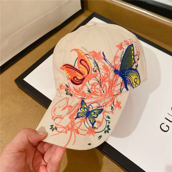 cap women autumn winter butterfly flower embroidery leisure baseball men's and women's sun cap, Yellow
cap women autumn winter butterfly flower embroidery leisure baseball men's and women's sun cap, Yellow