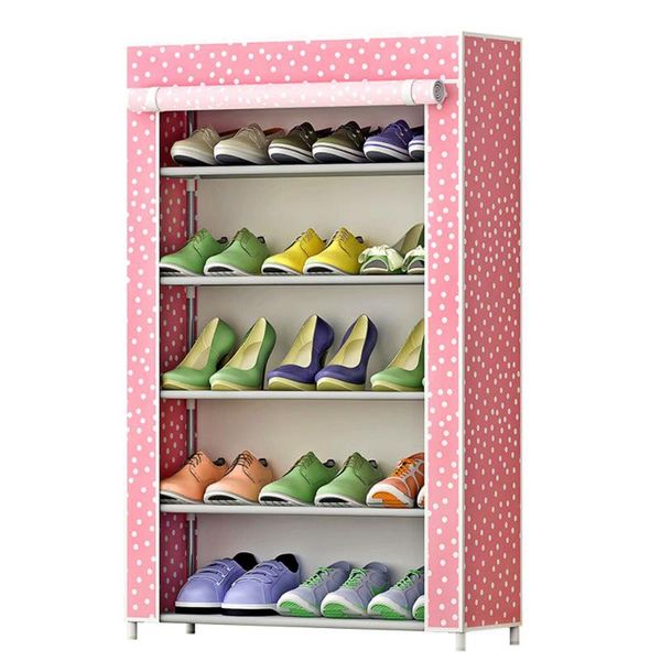 clothing & wardrobe storage 5-tier shoe rack 15 pairs shoes cabinet with dust-proof non-woven fabric cover organizer
clothing & wardrobe storage 5-tier shoe rack 15 pairs shoes cabinet with dust-proof non-woven fabric cover organizer