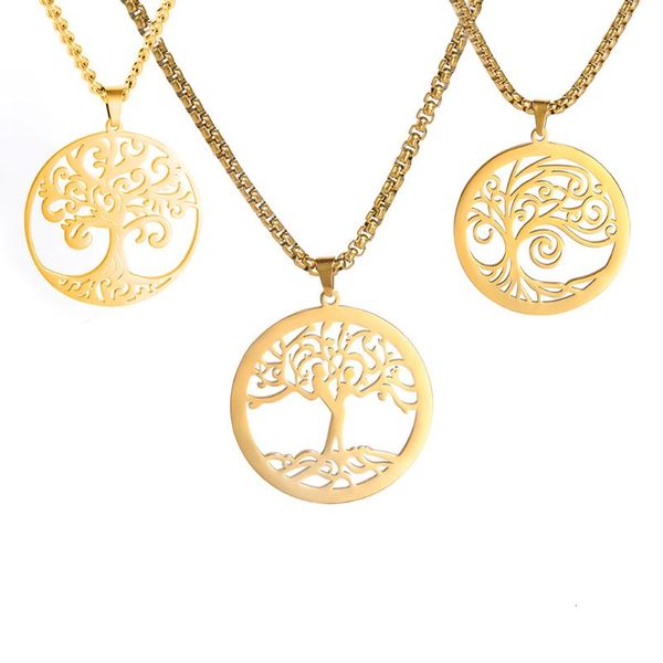 pendant necklaces teamer bred tree of life round necklace for men women statement stainless steel jewelry vintage long chain, Silver
pendant necklaces teamer bred tree of life round necklace for men women statement stainless steel jewelry vintage long chain, Silver