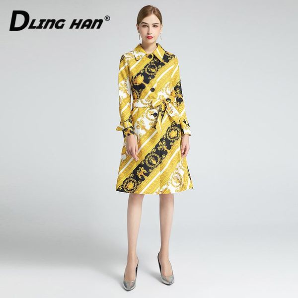 women's trench coats dlinghan vintage print long coat lace up sleeve turn-down collar single breasted overcoat autumn winter, Tan;black
women's trench coats dlinghan vintage print long coat lace up sleeve turn-down collar single breasted overcoat autumn winter, Tan;black