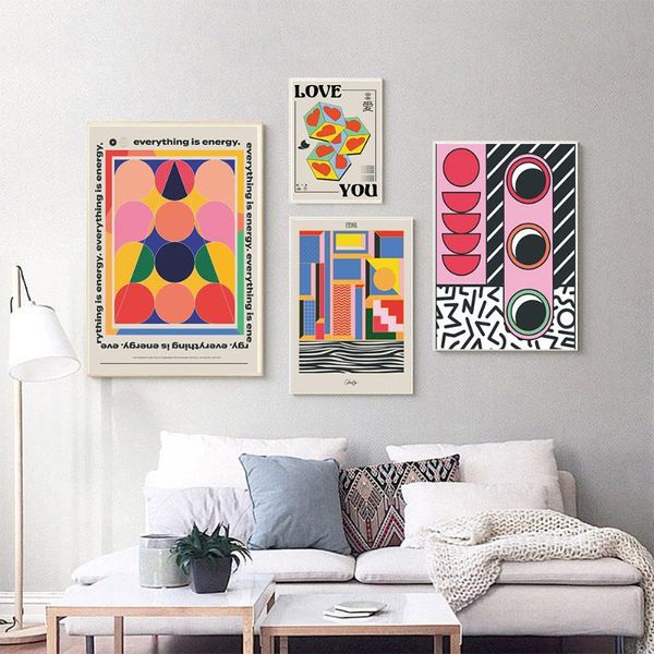 paintings nordic retro geometric pattern posters exhibition abstract line canvas wall art prints pictures for living room home cuadros
paintings nordic retro geometric pattern posters exhibition abstract line canvas wall art prints pictures for living room home cuadros