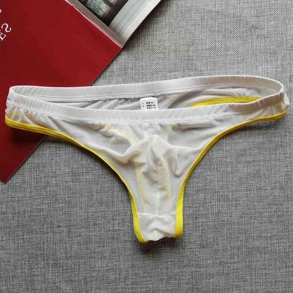 men low waist transparent ultra-thin breathable briefs mesh men's underwear thong, Black;white
men low waist transparent ultra-thin breathable briefs mesh men's underwear thong, Black;white