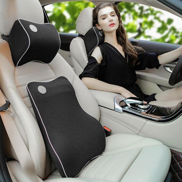 seat cushions 3d memory foam car neck pillow pu leather waist rest back lumbar cushion for accessories
seat cushions 3d memory foam car neck pillow pu leather waist rest back lumbar cushion for accessories