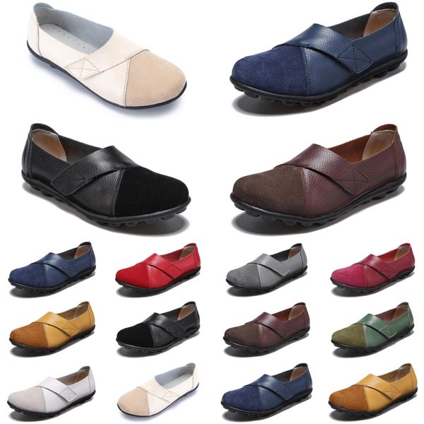 luxury men women casual shoes black white blue loafers suede leather stitching mens trainers sneakers size 35-44 color26
luxury men women casual shoes black white blue loafers suede leather stitching mens trainers sneakers size 35-44 color26