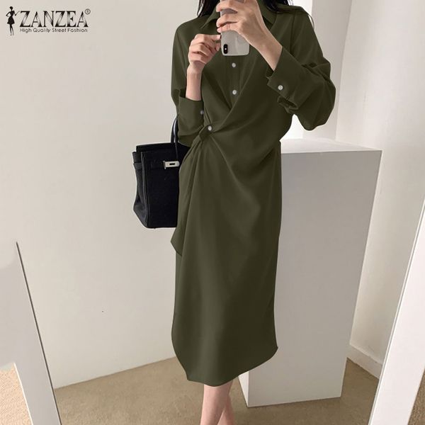 dresses fashion asymmetrical shirt dress women's spring sundress 2021 casual long sleeve button midi vestidos female lapel robe, Black;gray
dresses fashion asymmetrical shirt dress women's spring sundress 2021 casual long sleeve button midi vestidos female lapel robe, Black;gray