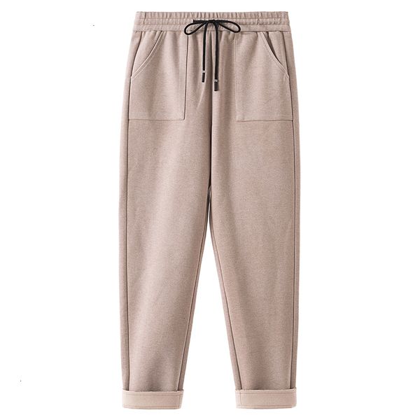 women's pants & capris autumn winter woolen women warm plus velvet thickening straight korean style higt waist casual solid color, Black;white
women's pants & capris autumn winter woolen women warm plus velvet thickening straight korean style higt waist casual solid color, Black;white