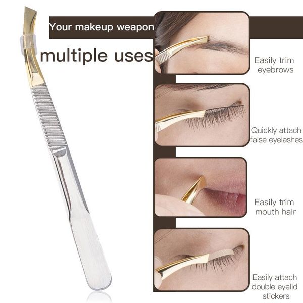 eyebrow tools & stencils 100% sharp tilt tweezers 3d curling for eyelashes professional stainless steel facial hair removal clip
eyebrow tools & stencils 100% sharp tilt tweezers 3d curling for eyelashes professional stainless steel facial hair removal clip