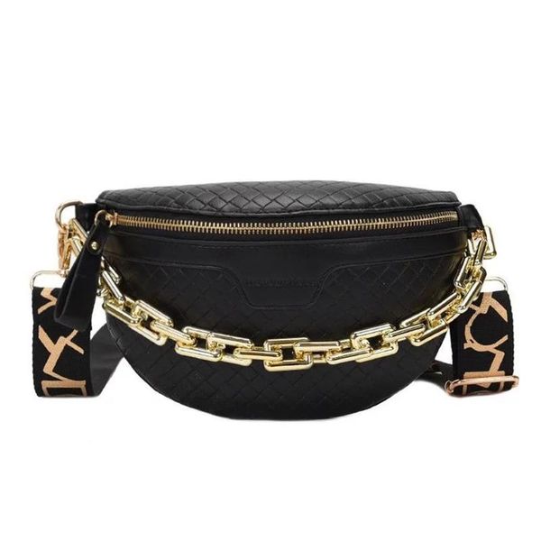 brand designer luxury women's waist bag thick chain fanny pack crossbody chest bags female woven lattice belt
brand designer luxury women's waist bag thick chain fanny pack crossbody chest bags female woven lattice belt