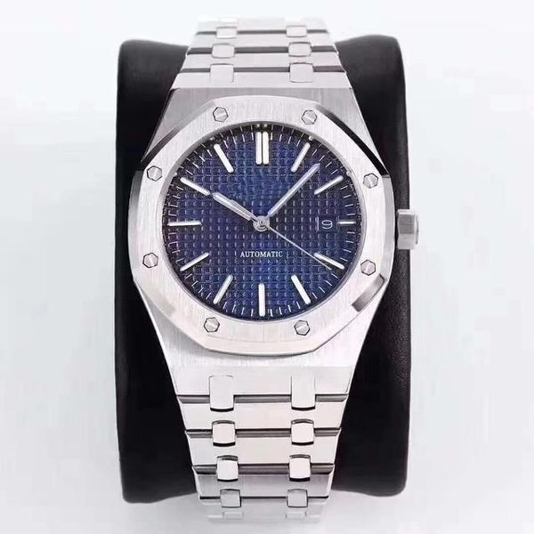 wristwatches classic men watch stainless steel automatic mechanical silver rose gold blue black royal sapphire back see through oaks, Slivery;brown
wristwatches classic men watch stainless steel automatic mechanical silver rose gold blue black royal sapphire back see through oaks, Slivery;brown