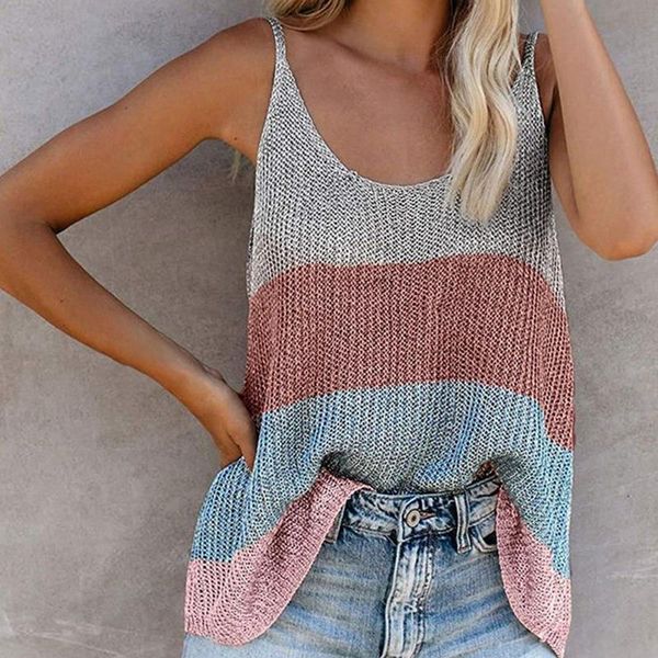 women's tanks & camis summer knitted women loose casual basic tank hollow out vest solid color splicing camisole, White
women's tanks & camis summer knitted women loose casual basic tank hollow out vest solid color splicing camisole, White