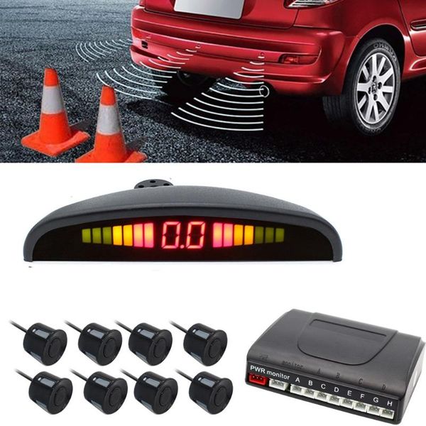 car rear view cameras& parking sensors reversing radar 8 probe monitor detector system led display sensor
car rear view cameras& parking sensors reversing radar 8 probe monitor detector system led display sensor
