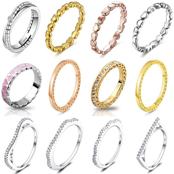 wedding rings classic silver color with rose gold love heart crystal & party ring for women jewelry, Slivery;golden
wedding rings classic silver color with rose gold love heart crystal & party ring for women jewelry, Slivery;golden