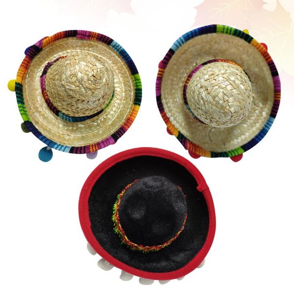party hats 3pcs mexican hat hair hoops mini sombrero headbands festival headdress performance props favors
party hats 3pcs mexican hat hair hoops mini sombrero headbands festival headdress performance props favors