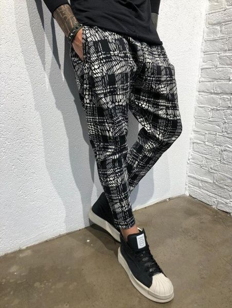 nueva marca straight leg de women pants corte slim urbano pierna recta casual pantalones plaid trousers, Black
nueva marca straight leg de women pants corte slim urbano pierna recta casual pantalones plaid trousers, Black