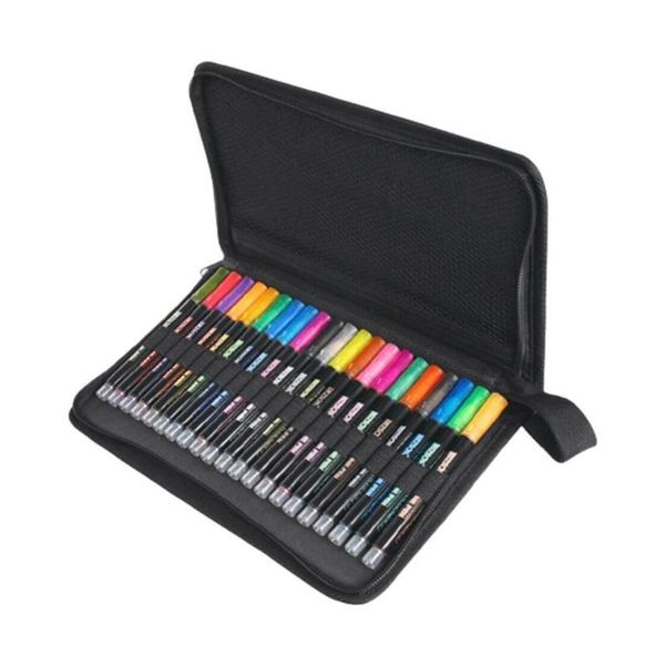 highlighters 21 colors double line pen metallic marker outline painting glitter pens for drawing diy colorful scrapbook v1e7, Black;red
highlighters 21 colors double line pen metallic marker outline painting glitter pens for drawing diy colorful scrapbook v1e7, Black;red