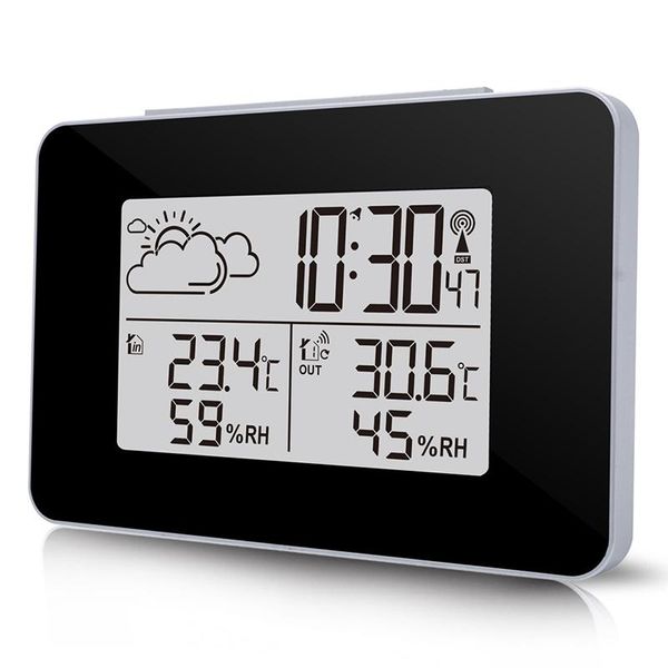 other clocks & accessories wireless weather forecast alarm clock lcd digital screen outdoor home sensor with barometer
other clocks & accessories wireless weather forecast alarm clock lcd digital screen outdoor home sensor with barometer